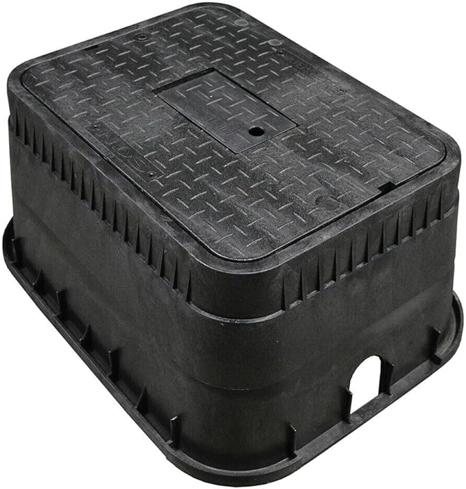 Replacement for Jones Stephens M15002 Water Meter Box,Jumbo,15" Black Rdr Lid USA