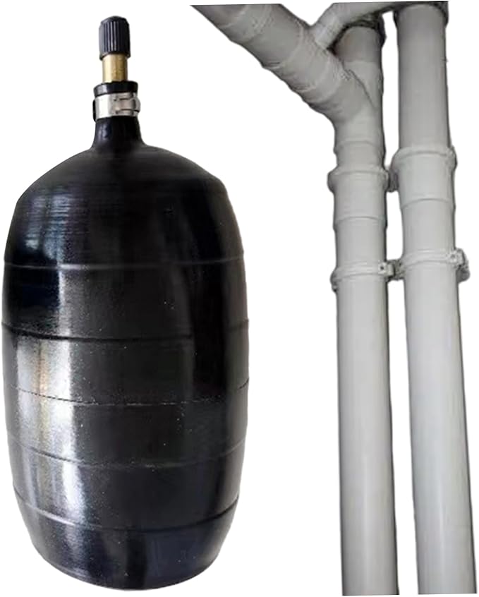 Inflatable Pipe Plug Rubber Plugs for Round Holes Rubber Plumbing Test Balloon for Sewage Pipeline Inspection