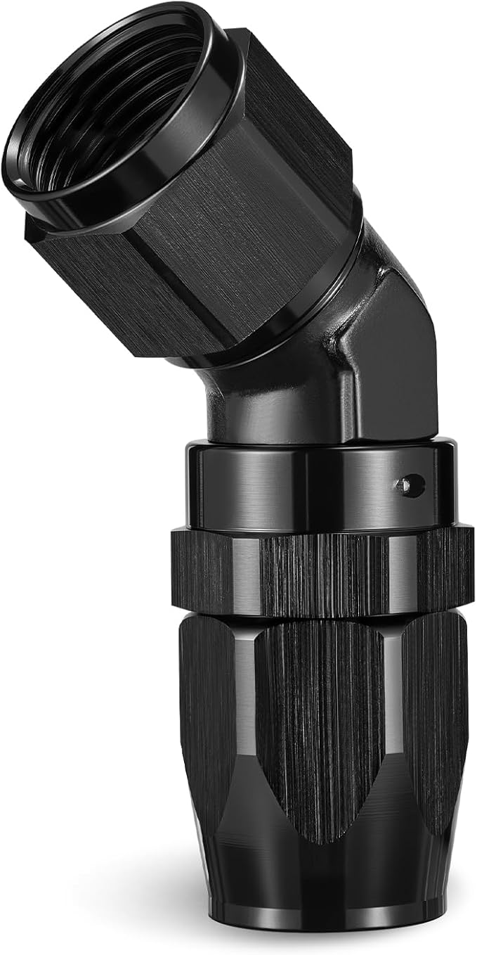 EVIL ENERGY 10AN Hose End Fitting 45 Degree Swivel Low Profile Forged Aluminum for CPE Braided Line