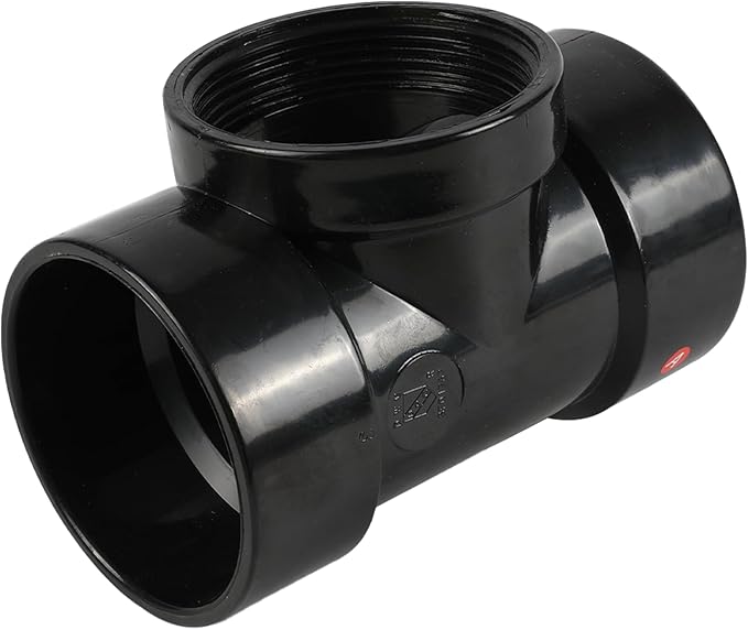 5-Pack EFIELD 1-1/2 in. ABS DWV Cleanout Test Tee Fittings