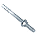 Party Animals 1/4 x 3 Inch Wedge Anchor, 10 PCs Zinc-Plated Industrial Anchor Bolts for Cement, Concrete