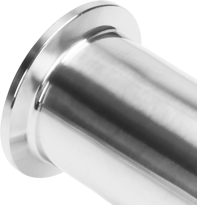 DERNORD Reducing Clamp Tee 3 Way Stainless Steel 304 Sanitary Fitting (Pipe OD: 1.5 inch x 1.5 inch x 1 inch)