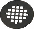 Bronze Snap-in Shower Floor Drain Cover, Hidrop 4-1/4" OD Round Shower Strainer Grid, Easy-to-Install Replacement Cover Stainless Steel