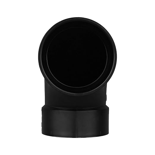 CHARLOTTE PIPE 4 DWV 1/4 BEND HUB X HUB DWV (DRAIN, WASTE AND VENT) (10 Unit Box)