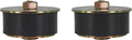 2 pcs 2 inch to 2-1/8 inch Neoprene Expansion Plug 50mm - 53mm Rubber Freeze Plug