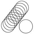 10-Pcak Nitrile Rubber O-Rings, 137mm ID, 145mm OD, 4mm Width, Metric Sealing Washer Gasket for Automotive Machine Plumbing/Faucet/Air or Gas Connections, Resists Oil and Heat
