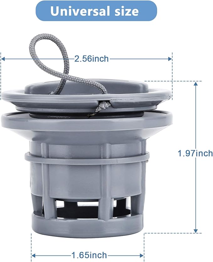 Inflatable Boat Valve Gasket, Air Track Valve, Air Track Air Plug, Kayak Air Valve, Inflatable Boat Valve for Kayak Canoe Inflatable Boat Dinghy