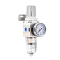 1/4 Inch NPT Air Filter Pressure Regulator, Water Separator Compressed Air Pressure Regulator for Compressor
