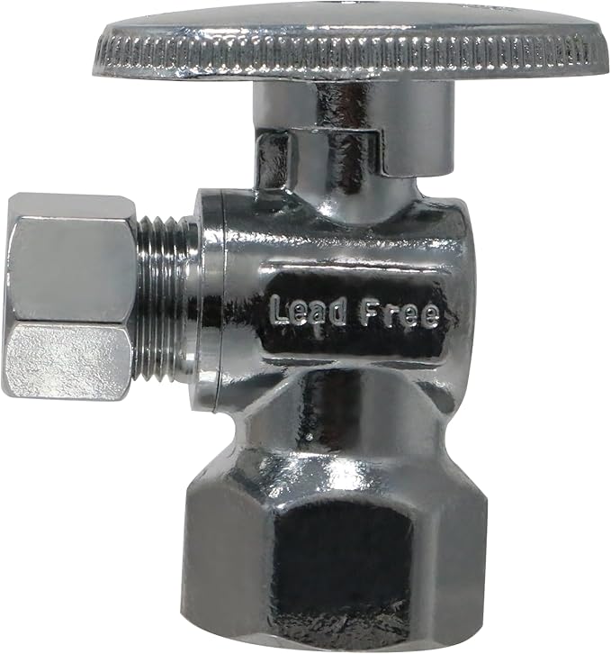 XFITTING 1/2 Inch Female NPT x 3/8 Inch OD Compression Angle Ball Valve, 30-1-5=2XX, 2 Pieces