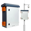 Outdoor Electrical Box NEMA Enclosure Weatherproof Junction Box with Fan Vent Metal Electrical Cabinet with Shelves(24x20x12”)