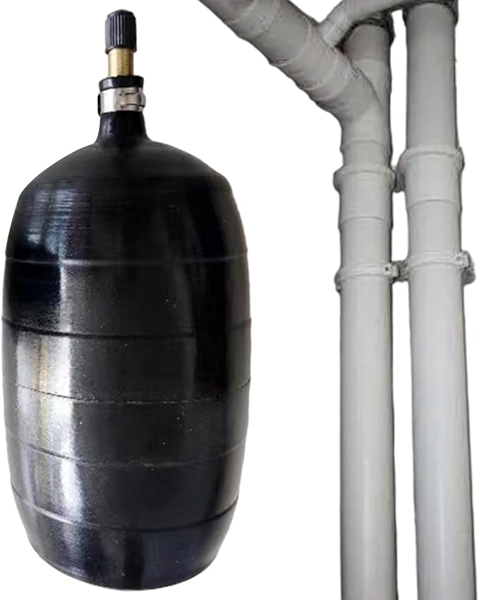 Inflatable Pipe Plug Rubber Plugs for Round Holes Rubber Plumbing Test Balloon for Sewage Pipeline Inspection