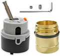 RP50587 Valve Cartridge and RP51503 Bonnet Nut Compatible with Delta DST Single Handle Kitchen and Lavatory Faucets,Works with DIAMOND Seal Technology Models Featuring a 36 mm Motion