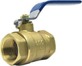 1 inch ball valve NPT Female Threaded Brass Ball Valve, US Standard 1” Brass Body Ball Valve, 600 WOG Full Port Ball Valves Heavy-Duty water shut off valve- 1 inch