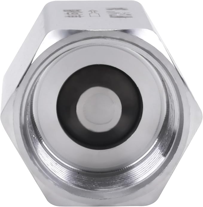 Air Check Valve - 3/4" NPT Female x Female High Temperature Stainless Steel Hex One Way Valve For Air