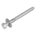 1/2 x 6 (25 Pack) Lag Screw Kit, 25 Screws and 25 washers, Hot Dip Galvanized, Meets ASME B18.2.1 Industrial/Commercial Grade by Makers Bolt