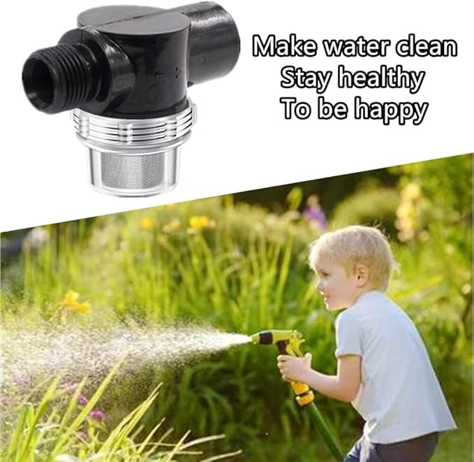 Rv Water Pump Filter, RV Water Inlet Replacement 1/2 Inch Twist-On Pipe Raw Water Strainer Compatible With WFCO Or Shurflo Pumps Beer Filter