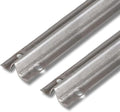 Screw on Track Cover for Sliding Patio Glass Doors | Fix Sliding Glass Door Repair Door Track Cover Replacement Hardware Repair Stainless Steel - Screws NOT Included (8 Feet, 2 Pack)