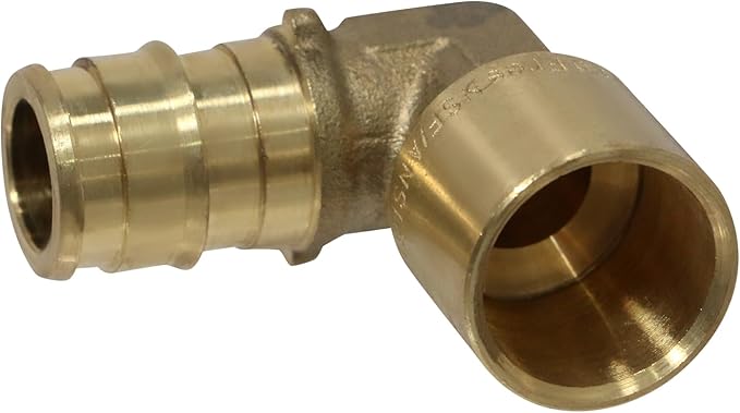 10 Pcs XFITTING Pex A 1/2 Inch x 1/2 Inch Female Elbow Sweat, 31-1-3=10XX