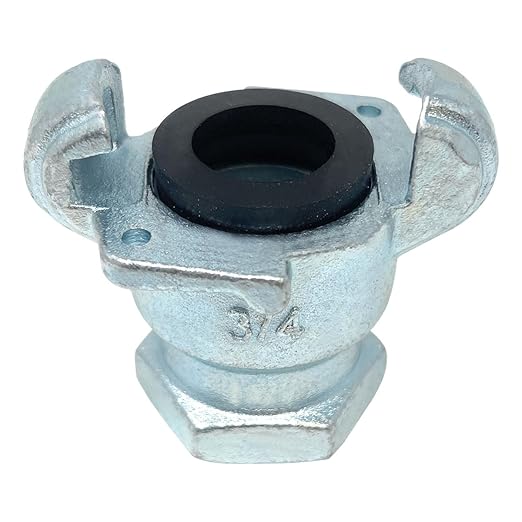 Gloxco Universal Quick Connect Coupling - Crowfoot Fitting, 3/4", Female NPT, Ductile Iron (UQC-F-075-DI)