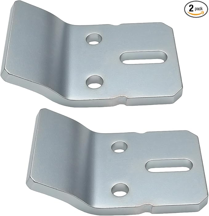 (2-Pack) 1224196 Parts Hook Kit, Compatible with Kohler Wall-Mount Sinks, Urinals, and Lavatories – Wall-Mounted Sink Hook Bracket, Stainless Steel Base Sink Support