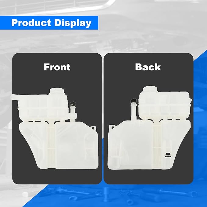 Engine Coolant Expansion Tank 22948113 Radiator Overflow Tank Automotive Engine Coolant Reservoir Tank for 2016 and Up Automotive Parts