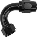 EVIL ENERGY 16AN Hose End Fitting 120 Degree Swivel for CPE Braided Fuel Hose Black