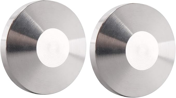DERNORD 2 Pack Stainless Steel 304 Sanitary Fitting Clamp End Cap fits Tri-Clamp Ferrule Flange (3/4" （19mm） Tube OD)