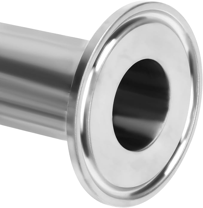 DERNORD 1.5 Inch Tri Clamp Tee 3 Way Instrument Tee Fittings Stainless Steel 304,25mm Pipe OD for Brewing System
