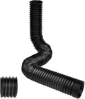 Extra Extension Flexible Pipe for Ours 3.1" OD Downspout Extender, 2.6 inches ID, 3.1 inches OD, Stretched Length 6.6ft, Black