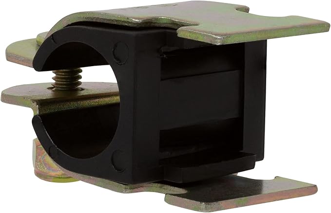 Rubber Cushion Strut Clamp 3/4" NOM (7/8" OD) for Mounting Copper Piping, PEX Pipe, CVPC Tubing to Strut Channels [5 Pack]