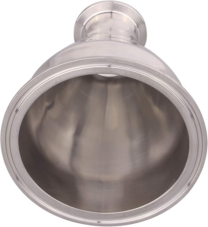 DERNORD Sanitary Fitting Reducer Fitting SUS304 Tri Clamp Ferrule Style 4" Tube OD to 1-1/2" Tube OD