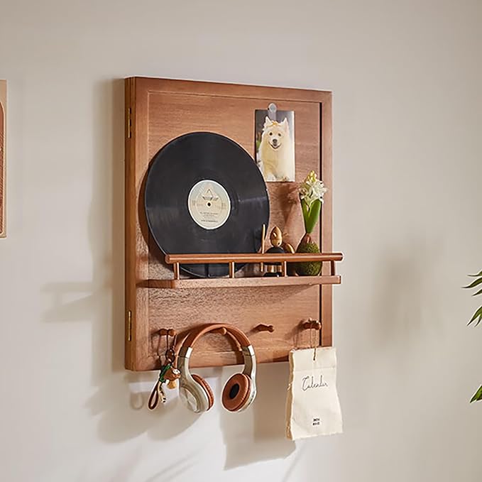 Elegant Electric Meter Box Cover Decorative Fuse Box Cover with Hook, Circuit Breaker Panel Protective Lid, for Farmhouse/Dorm(49 * 59cm/19 * 23in)
