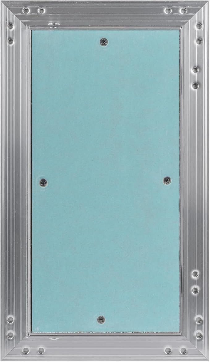 Vent Systems 6" x 12" Inch Access Panel - Drywall, Wall, Electrical, Plumbing Cover Plate - Ceiling, Wall Mount Drywall Access Panel - Metal Crawl Space Door for Home, Garage, Basement, Attic