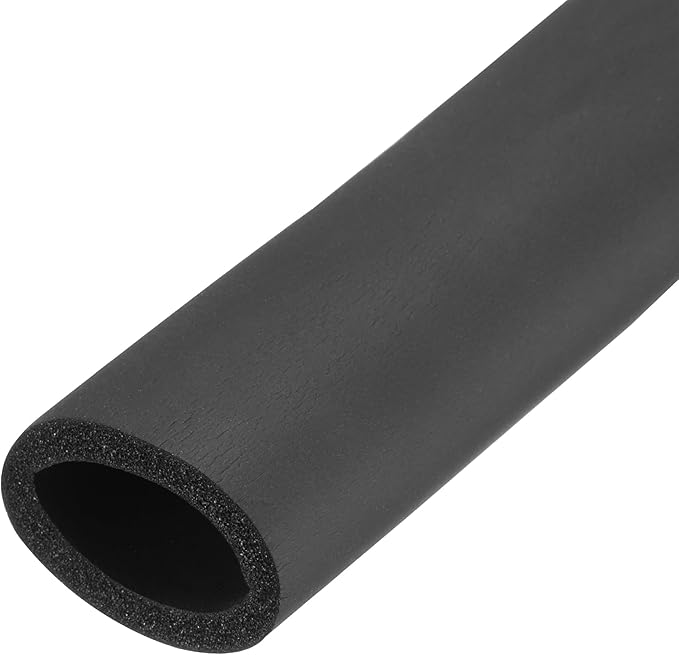 uxcell Foam Tubing for Handle Grip Support, Pipe Insulation, 23mm ID 33mm OD 1m Length Black