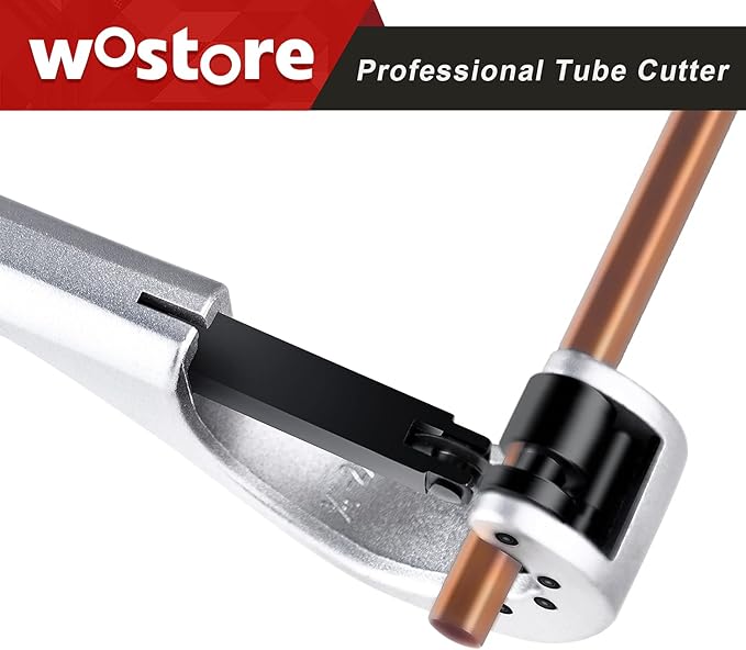 Tubing Cutter 1/4 to 2-5/8 Inch Pipe Copper PVC Aluminum Tube with Replaceable Blade