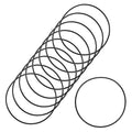 10-Pcak Nitrile Rubber O-Rings, 147mm ID, 155mm OD, 4mm Width, Metric Sealing Washer Gasket for Automotive Machine Plumbing/Faucet/Air or Gas Connections, Resists Oil and Heat
