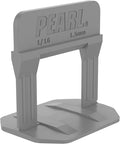 PEARL ABRASIVE CO. Leveling System Box of 500, Gray, 1/16"