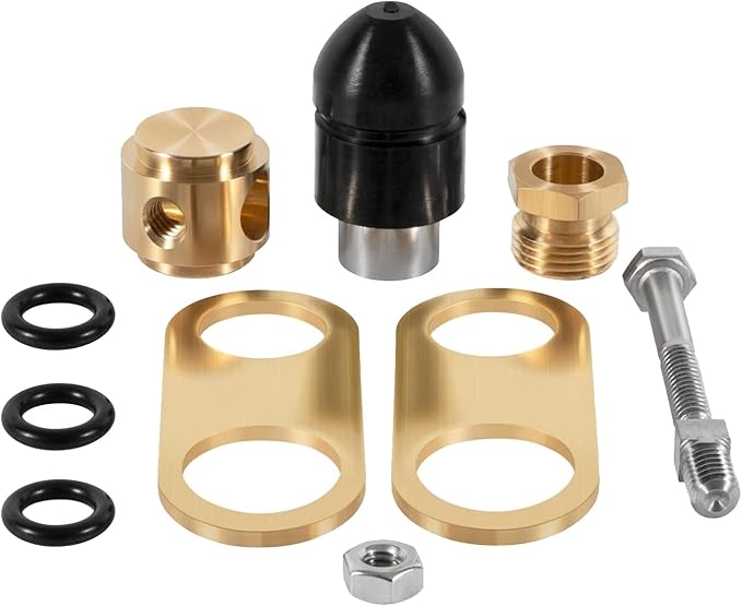 9401324 Yard Water Hydrant Repair Kit & 8842 Plunger Fit for Simmons 800LF 800SB 4800LF 5800LF 6800LF Series Frost Proof Landscape Outdoor Yard Hydrant