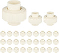 30 Pack) EFIELD 1" Inch CPVC Slip Union, CTS x CTS Union Solvent Connection Fittings,(CPVC032-30PCS)