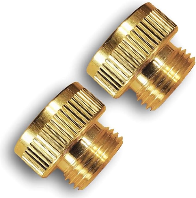 ~ 2-Pack: SPGTM-3 Vacuum Breaker Adapter~for Watts & Cambridge Brass Spigots Widely Used in Canada & NIBCO 63CLVB/763CLVB with VBS-12-ASSE Adapters (2, SM-XL)
