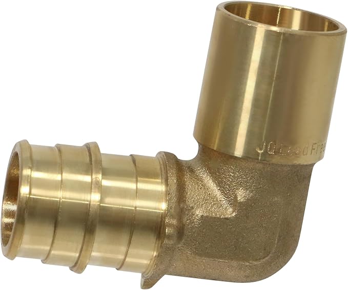5 Pcs XFITTING Pex A 3/4 Inch x 3/4 Inch Male Elbow Sweat, 30-1-2=5XX