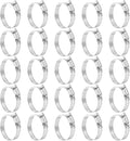 HARFINGTON 25 Pcs Hose Clamp 1-5/16"-2-1/4" (33-57mm) 304 Stainless Steel Adjustable Worm Gear Hose Clamp with Phillips Screw Assortment Kit for Fuel Line Pipe Plumbing Automotive Tube