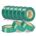 Green Electrical Tape, UL Approved, 9 Pack 0.7in X 33ft, Industrial Grade Vinyl Electrical Insulating Tape, Electric Tape for Improvement Electrical Equipment