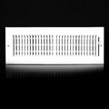 18x6 Vent Register [Duct Opening], Vent Covers for Home Ceiling, Two-Way Ventilation Register, Adjustable Solid Steel Wall Register Vent Cover (18"W x 6"H [Duct Opening])