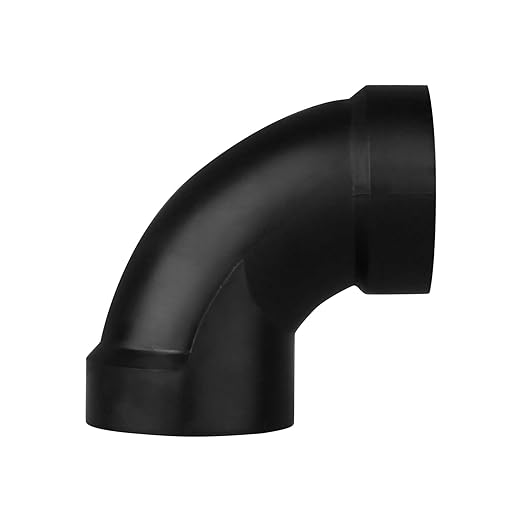 CHARLOTTE PIPE 2 DWV 1/4 BEND HUB X HUB DWV (DRAIN, WASTE AND VENT) (50 Unit Box)