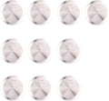 DERNORD Sanitary End Cap fits Tri-Clamp Ferrule Flange Stainless Steel 304 Fitting Clamp (2" (51mm) Tube OD) (10 Pack)