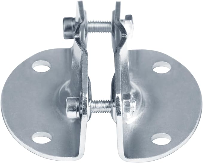 8 Sets Floor Flange Pipe Connector for 3/4" EMT Conduit, Also Fits 1/2" EMT, Structural Pipe Fitting