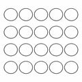 HARFINGTON 20pcs Nitrile Rubber O-Rings 45mm OD 41mm ID 2mm Width Metric Buna-N NBR Sealing Gasket Plumbing Sealing Repair O Rings for Car Auto Vehicle Repair Faucet Air Gas