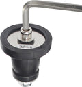 Expandable Mechanical Seal, Cleanout Pipe Plug-Rubber Expansion Scupper Plug & Removable Stainless Steel Allen Wrench Handle, 1-5/16 to 1-9/16 in Sewer Cap Cover, Winterizing Pool Boat Plugs
