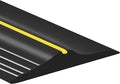 Papillon Garage Door Bottom Seal Strip, Weatherproof EPDM Rubber Threshold, Fits All Standard Doors, Easy for DIY Homeowners, No Adhesive (12Ft, Black)